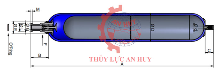 BÌNH TÍCH ÁP THỦY LỰC EHV 3