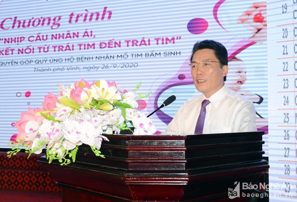 Bệnh viện Sản Nhi Nghệ An tổ chức nhịp cầu nhân ái, giúp đỡ trẻ mắc bệnh tim bẩm sinh 3