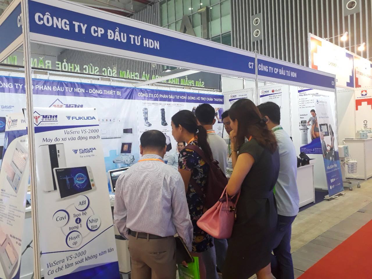 Công ty CP Đầu tư HDN tham gia Triển lãm Y tế Quốc tế Việt Nam lần thứ 13 (2018) 3