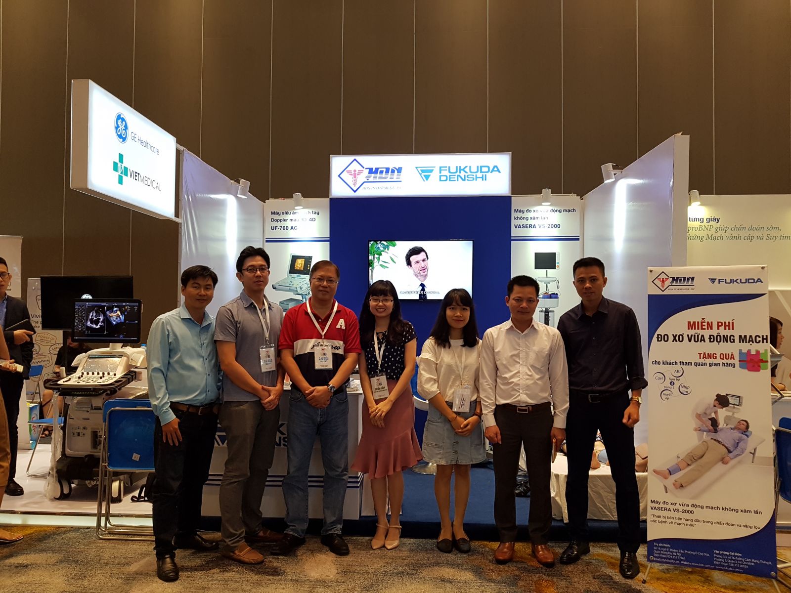 Gian hàng của Công ty Cổ phần Đầu tư HDN gây chú ý tại Đại hội Tim mạch toàn quốc lần thứ 16 tại Đà Nẵng. 13