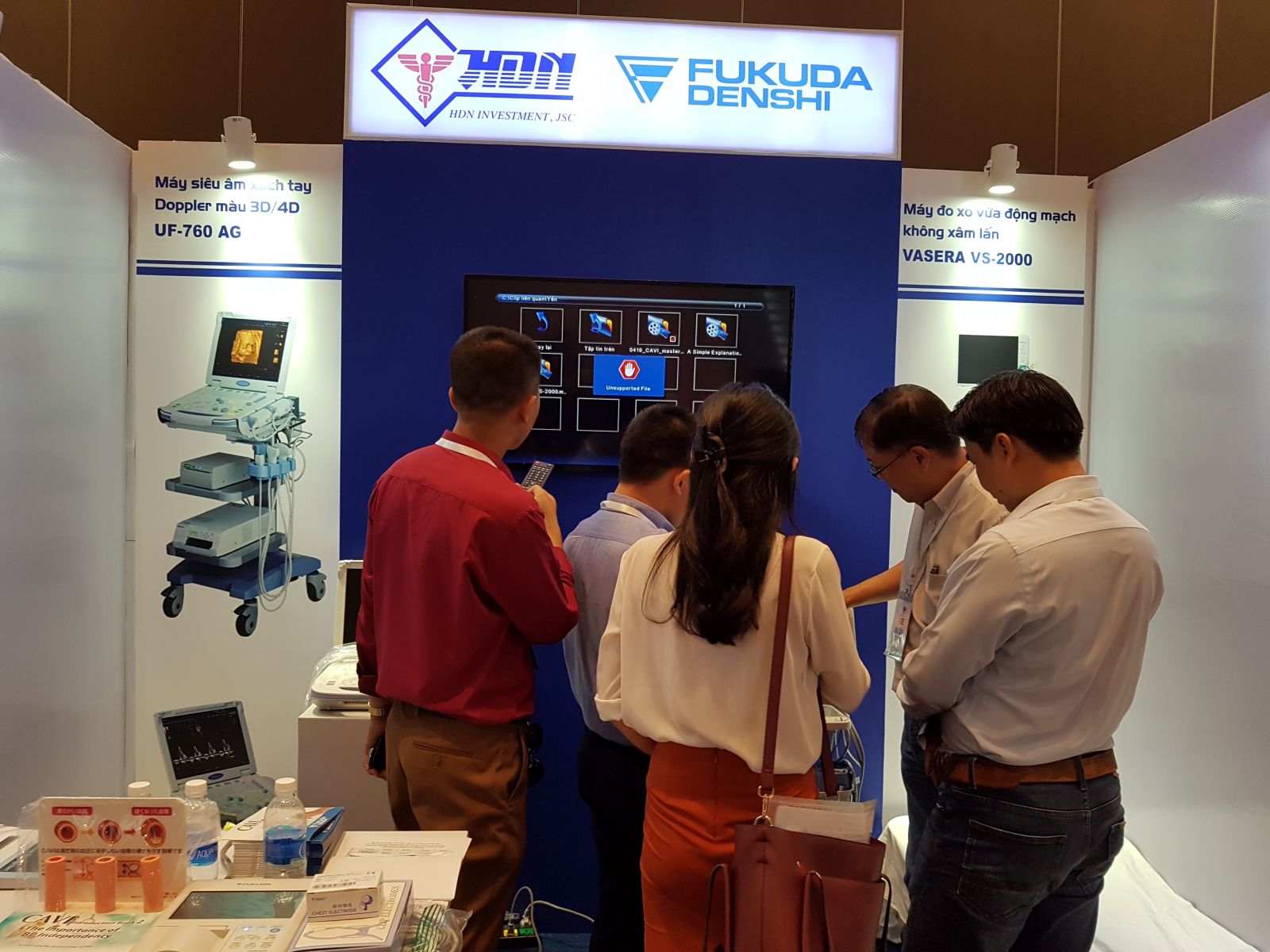 Gian hàng của Công ty Cổ phần Đầu tư HDN gây chú ý tại Đại hội Tim mạch toàn quốc lần thứ 16 tại Đà Nẵng. 9