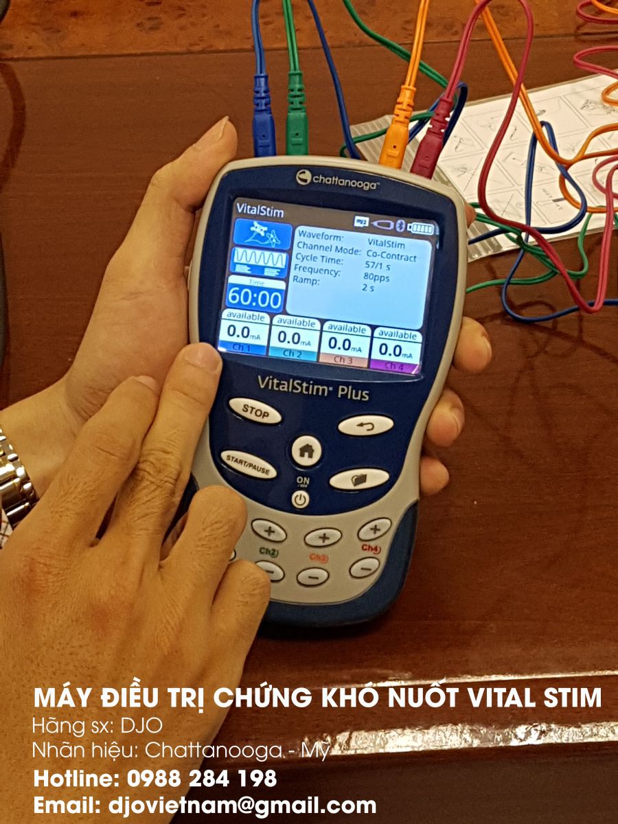 Máy điều trị chứng khó nuốt Vital Stim - Phương pháp trị liệu quan trọng trong phục hồi chức năng 4