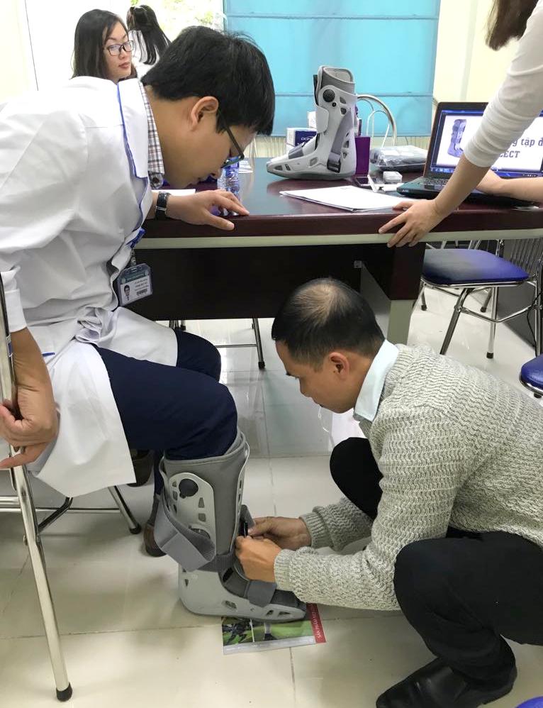 Quỹ Thiện Tâm tài trợ Nẹp y tế dùng trong điều trị Chấn thương chỉnh hình 2