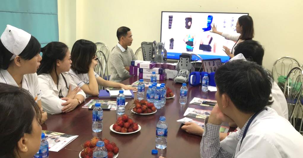 Quỹ Thiện Tâm tài trợ Nẹp y tế dùng trong điều trị Chấn thương chỉnh hình