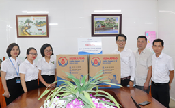Công ty HDN trao tặng 35.000 khẩu trang y tế cho các bệnh viện tại tỉnh Nghệ An