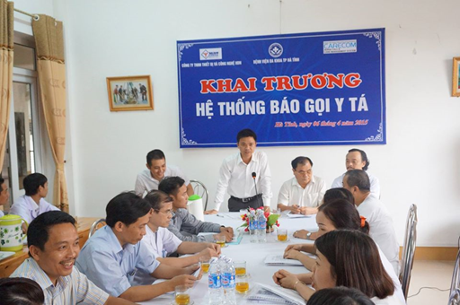 Công ty HDN triển khai Hệ thống báo gọi y tá tại Bệnh viện Đa khoa TP Hà Tĩnh