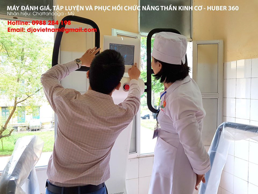 Máy đánh giá, tập luyện và phục hồi chức năng thần kinh cơ – Huber 360