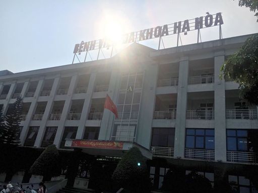 Ngày cuối tháng 4 - Lắp đặt và bàn giao máy VS2000 tại bệnh vienj Hạ Hòa (Phú Thọ)