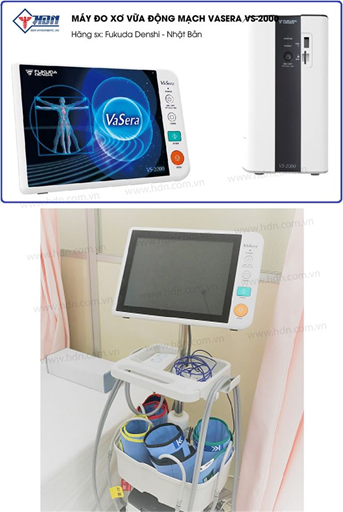Thiết bị chuẩn đoán xơ vữa/ xơ cứng động mạch VASERA VS-2000 - FUKUDA (Nhật Bản)