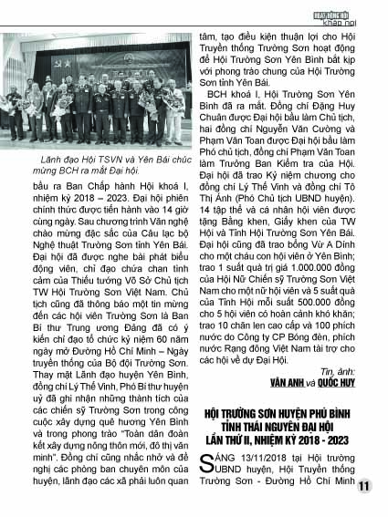 Bản tin Trường Sơn số 20 10