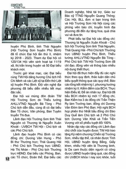 Bản tin Trường Sơn số 20 11