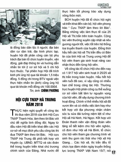 Bản tin Trường Sơn số 20 16