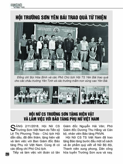 Bản tin Trường Sơn số 20 19