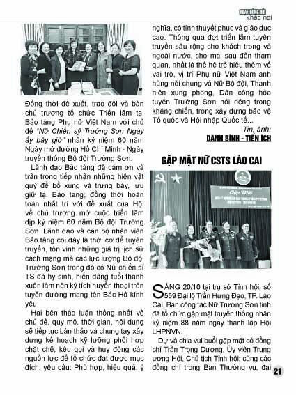 Bản tin Trường Sơn số 20 20