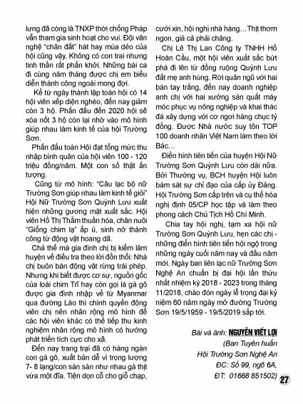 Bản tin Trường Sơn số 20 26