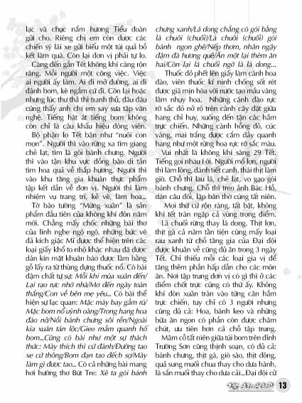 Bản tin Trường Sơn tết Kỷ Hợi 2019 (Số 21) 12