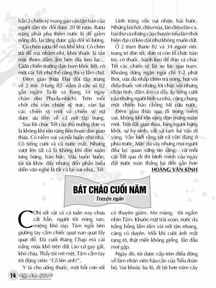 Bản tin Trường Sơn tết Kỷ Hợi 2019 (Số 21) 13