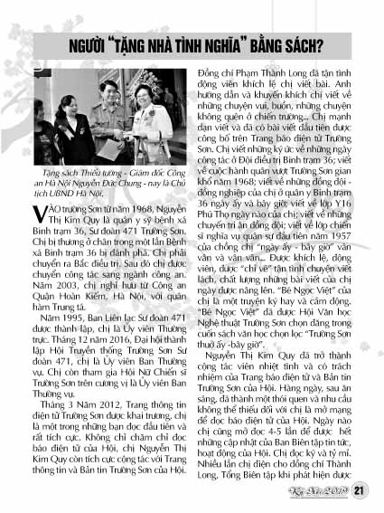 Bản tin Trường Sơn tết Kỷ Hợi 2019 (Số 21) 20