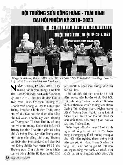 Bản tin Trường Sơn tết Kỷ Hợi 2019 (Số 21) 31