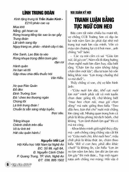 Bản tin Trường Sơn tết Kỷ Hợi 2019 (Số 21) 5