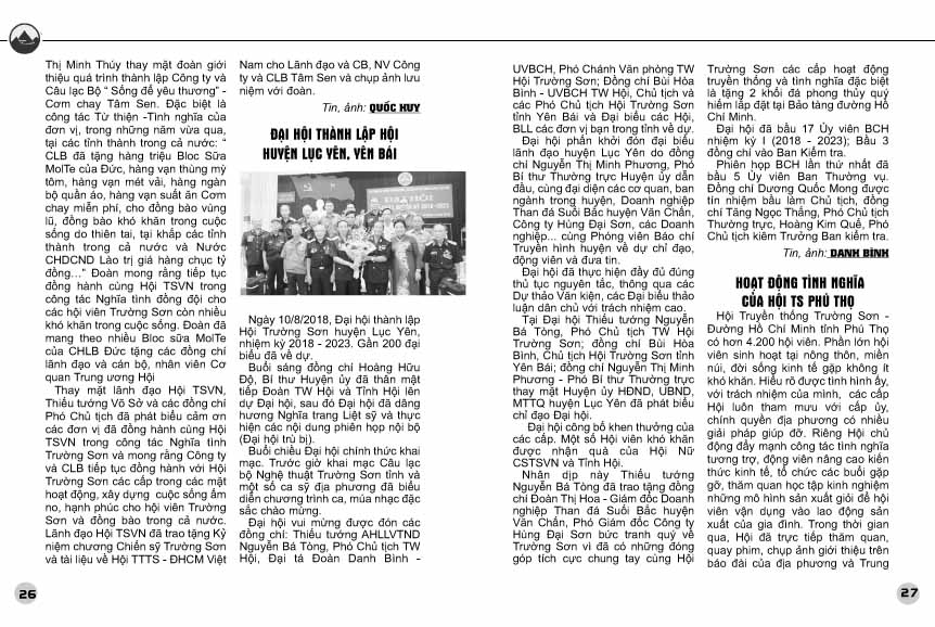 Đọc Bản tin Trường Sơn số 19, tháng 10-2018 13