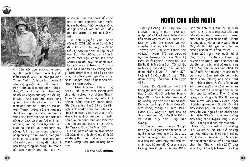 Đọc Bản tin Trường Sơn số 19, tháng 10-2018 16