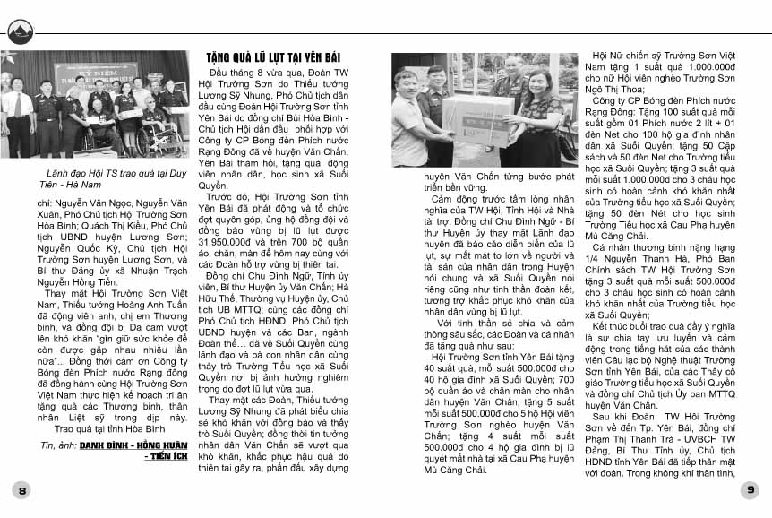 Đọc Bản tin Trường Sơn số 19, tháng 10-2018 4