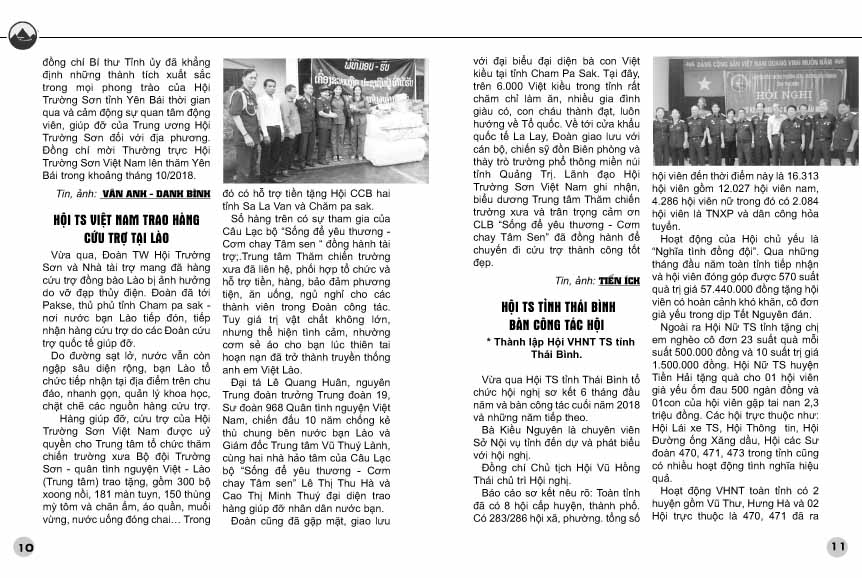 Đọc Bản tin Trường Sơn số 19, tháng 10-2018 5