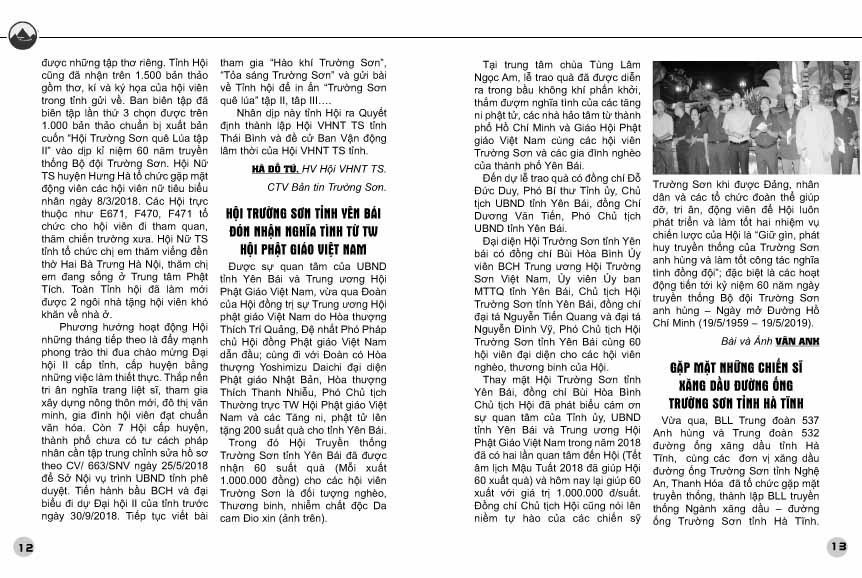 Đọc Bản tin Trường Sơn số 19, tháng 10-2018 6