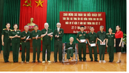 Binh đoàn 12 hoạt động tri ân