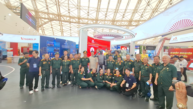 ĐOÀN ĐẠI BIỂU HỘI TRƯỜNG SƠN VIỆT NAM THĂM TRUNG TÂM TRIỂN LÃM QUỐCGIA