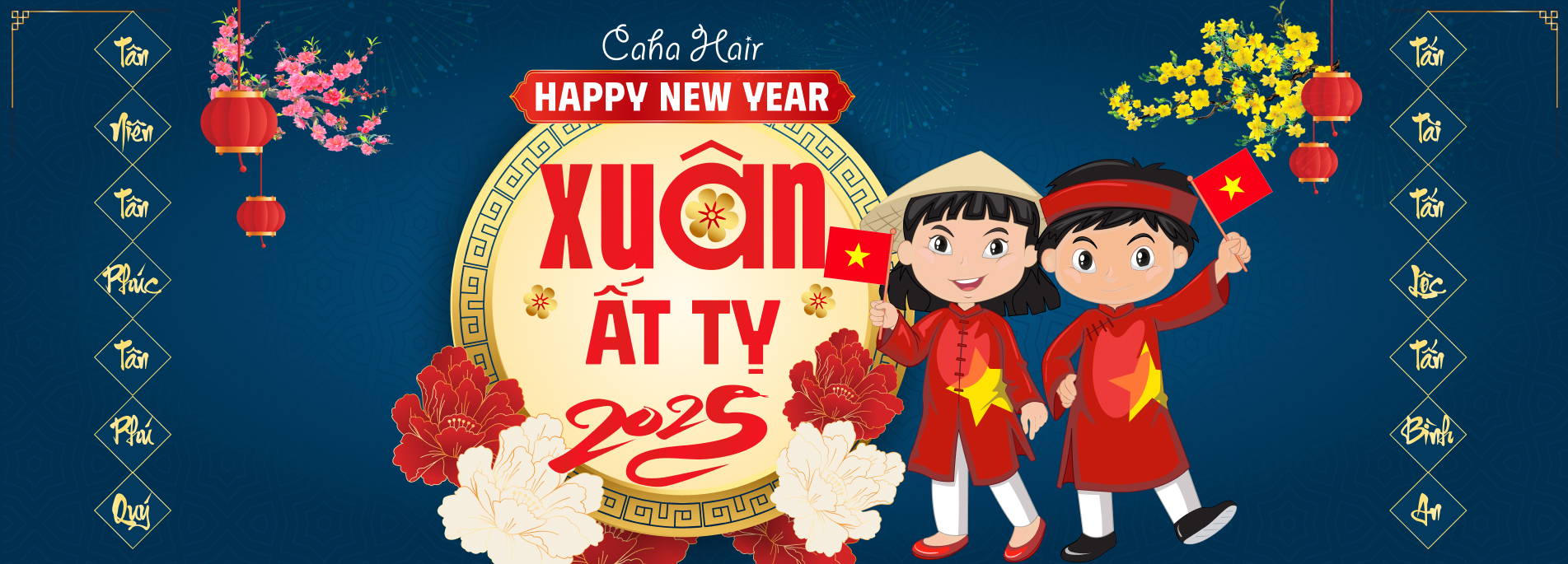 Chúc mừng năm mới Ất tỵ 2025