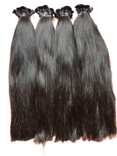 Black raw human hair 