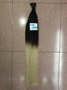 Ombre Color Hair Extensions #1B/60ash