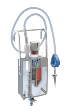 Bình hút dẫn lưu màng phổi kín di động