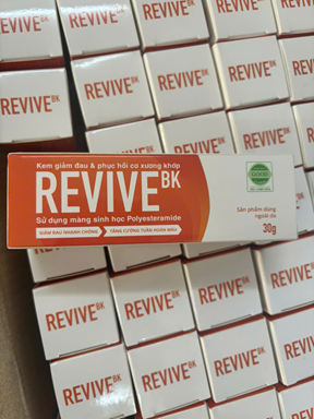 Kem giảm đau và phục hồi cơ xương khớp” -REVIVE BK