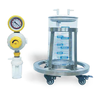 Bộ hút dịch di động sử dụng khí y tế trung tâm