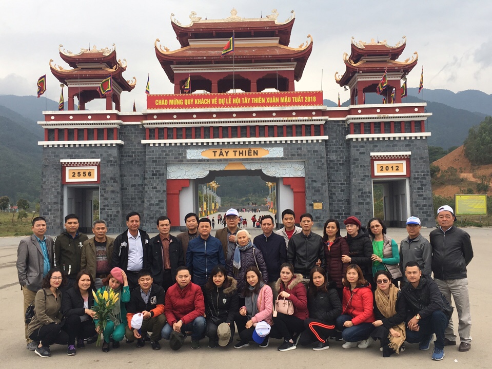 Công ty CPXD Bạch Đằng 201 tổ chức du xuân đầu năm 2018