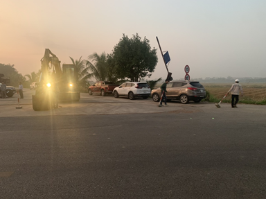 Khởi công thi công XD Gói thầu số 14 thuộc Đường trục Đông - Tây, tỉnh Hải Dương