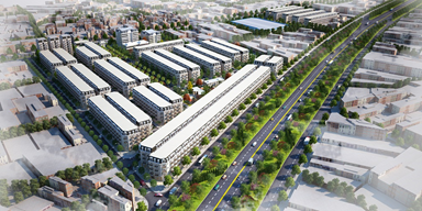 Đường Nguyễn Lương Bằng và đường Thanh Bình - Hải Dương