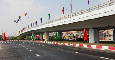 Cầu vượt Nguyễn Bỉnh Khiêm - Hải Phòng