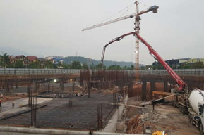 Construction of basement and foundation for high-rise building - The Manor Lao Cai project 1