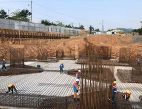 Construction of basement and foundation for high-rise building - The Manor Lao Cai project 2