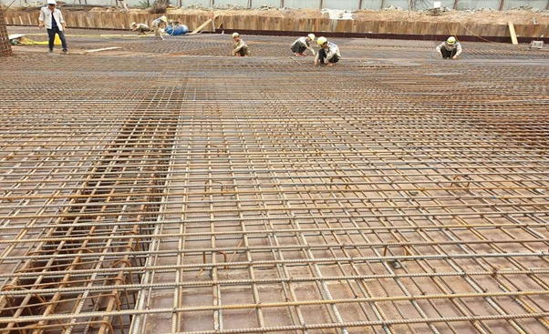 Construction of basement and foundation for high-rise building - The Manor Lao Cai project 4