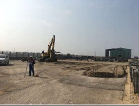 Construction of some works: Roads and green trees, water supply and drainage system - under Package No.CP3 - Hai Phong International Gateway Port construction investment project 3