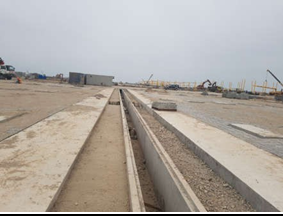 Construction of some works: Roads and green trees, water supply and drainage system - under Package No.CP3 - Hai Phong International Gateway Port construction investment project 5