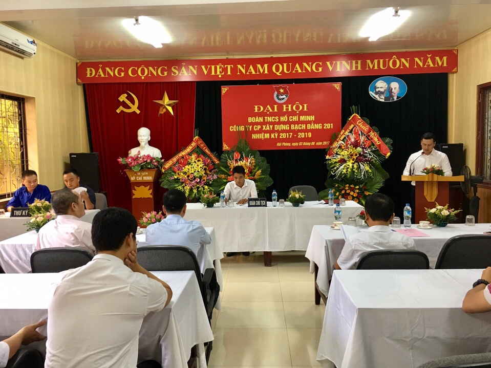 Ho Chi Minh Communist Youth Union Congress Bach Dang Construction Joint Stock Company 201 Term of 2017 - 2019 1