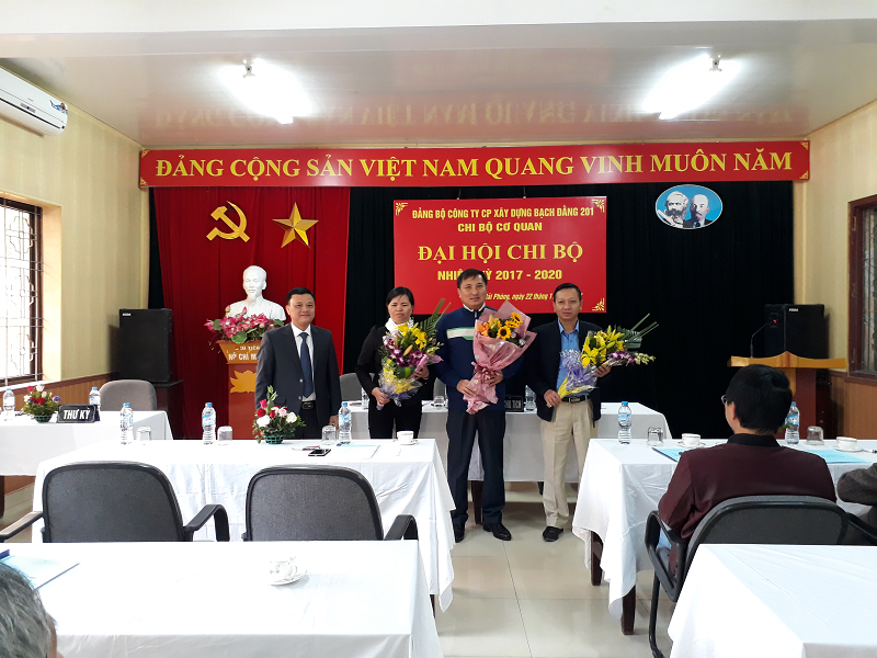 The Congress of Branches of the Party Committee of Bach Dang Construction Joint Stock Company 201 6
