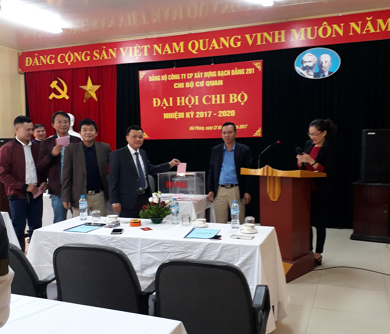 The Congress of Branches of the Party Committee of Bach Dang Construction Joint Stock Company 201 4