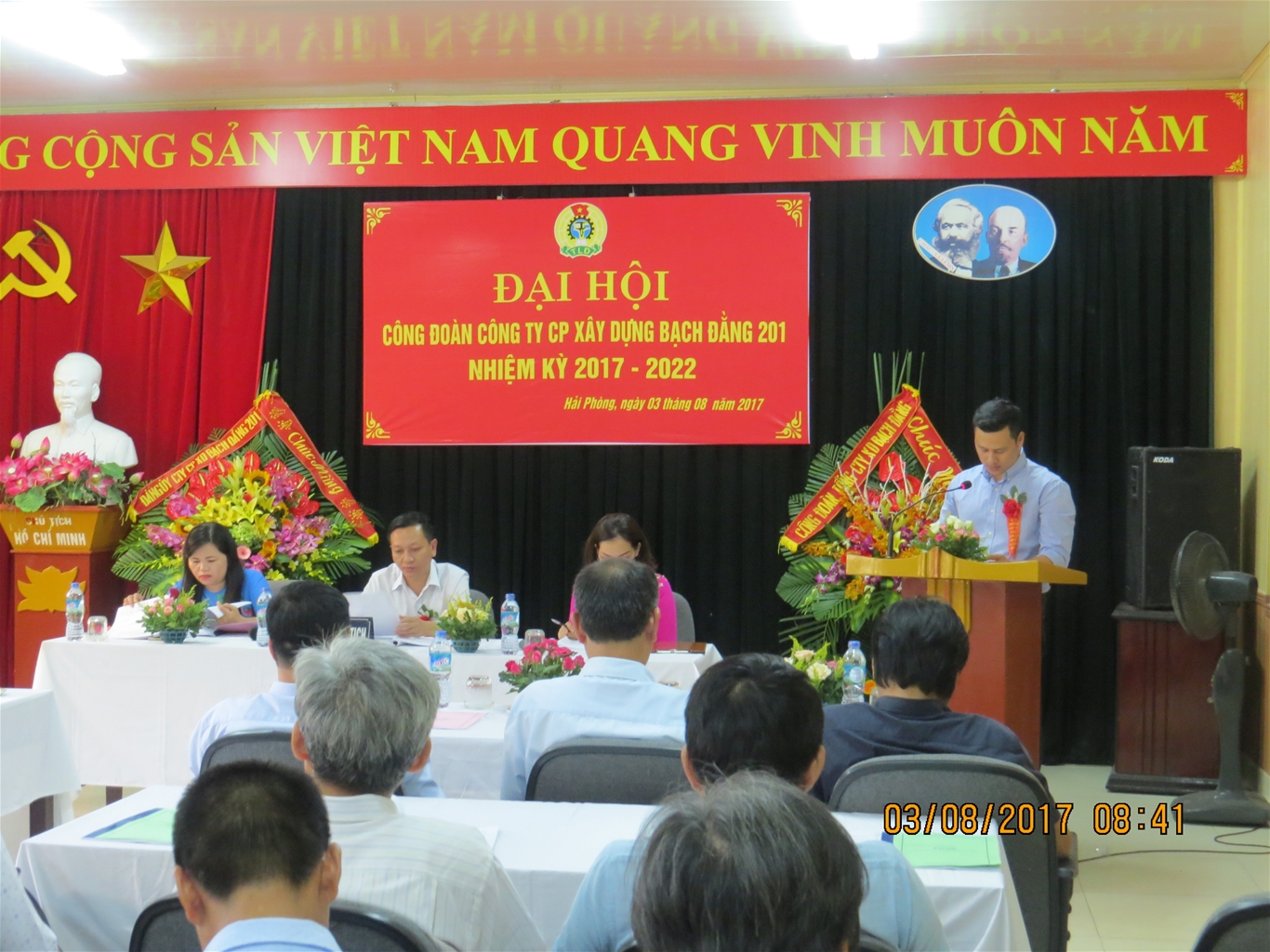 Trade Union Congress of Bach Dang Construction Joint Stock Company 201 Term of 2017 - 2022 4